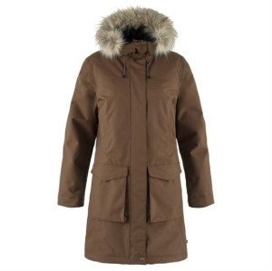 Fjällräven Nuuk Lite Parka Womens, Dark Oak XL