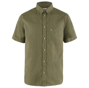 Fjällräven Övik Travel Shirt S/S Mens, Green