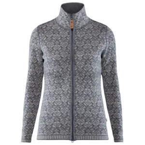 Fjällräven Snow Cardigan Womens, Grey Str. 40