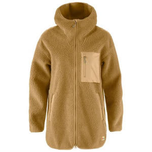 Fjällräven Vardag Pile Fleece Long Womens, Buckwheat Brown M