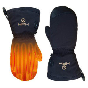 Happyhot Heated Gloves Hemsedal, Black 44-46