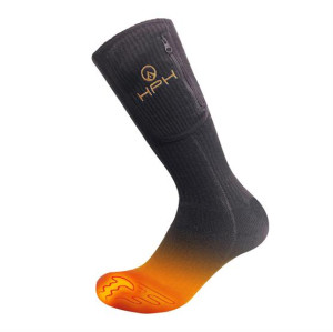 Happyhot Heated merino Sock Primium 2,0 Black