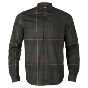 Härkila Akse L/S Skjorte Mens, Shadow Brown Check Str. 58