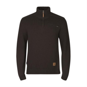 Härkila Annaboda 2.0 HSP Knit Pullover Mens, Demitasse Brown M