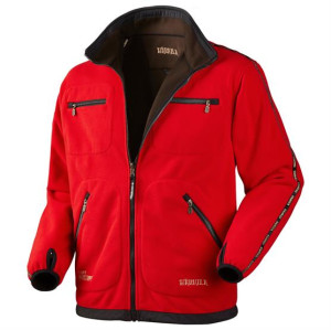 Härkila Kamko Fleece Mens, Brown / Red Str. 56