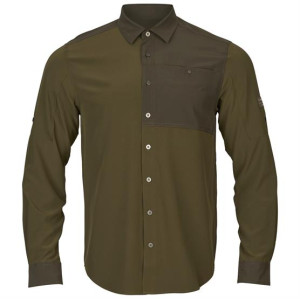 Härkila Logmar L/S Skjorte Mens, Dark Olive / Willow Green M