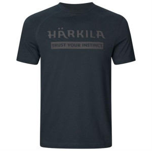 Härkila Logo S/S T-Shirt Mens, Dark Navy 3XL