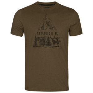 Härkila Nature S/S T-Shirt Mens, Willow Green L