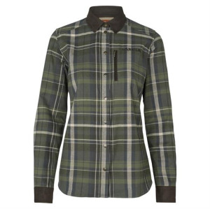 Härkila Pajala L/S Skjorte Womens, Olive Check L