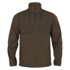 Härkila Scandinavian Softshell Jakke Mens, Willow Green / Brown XL