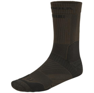 Härkila Trail Sock, Dark Olive / Willow Green 5XL