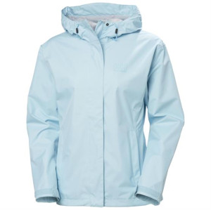 Helly Hansen Womens Seven J Jacket, Light Cyan XXL
