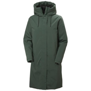 Helly Hansen Womens Victoria Insulated Rain Coat, Jungle L