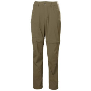 Helly Hansen Womens Elv Light Zip Off, Bedrock XL