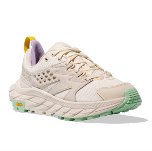 Hoka Womens Anacapa Breeze Low, Alabaster / Mint Flourite