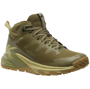 Keen Mens Targhee Apex Mid WP, Dark Olive / Khaki 44