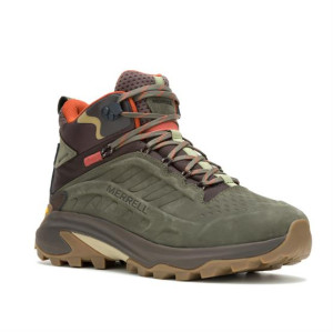 Merrell Mens Moab Speed 2 LTR Mid WP, Olive 45
