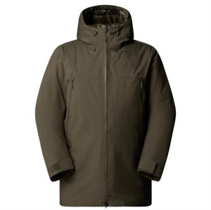 The North Face Mens MTN Range Down Parka, New Taupe Green XL