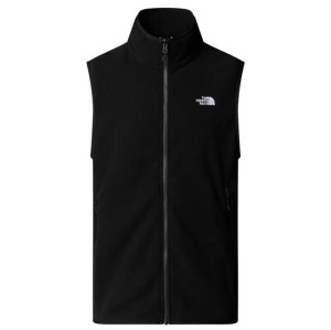 The North Face Mens Glacier Fleece Vest, Black