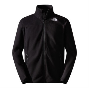 The North Face Mens 100 Glacier Full Zip, Black / NPF M