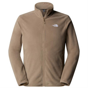 The North Face Mens Glacier Fleece Jacket, Mocha Brown XXL