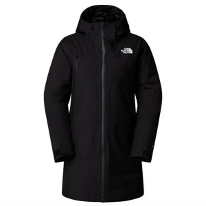 The North Face Womens MTN Range Down Parka, Black / Black