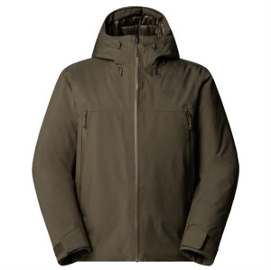 The North Face Mens MTN Range Down Hooded Jacket, New Taupe L