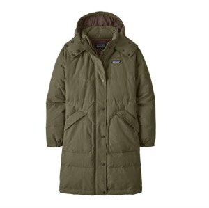 Patagonia Womens Downdrift Parka, Basin Green L