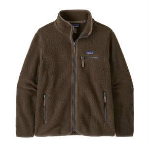Patagonia Womens Retro Pile Jacket, Otter Brown XXL