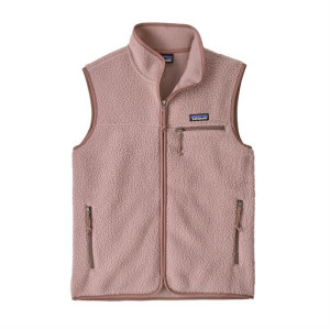 Patagonia Womens Retro Pile Vest, Stingray Mauve L