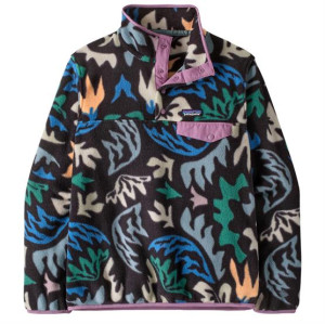 Patagonia Womens LW Synch Snap-T P/O, Kaleido / Black XL