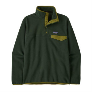 Patagonia Mens LW Synch Snap-T P/O, Old Growth Green M