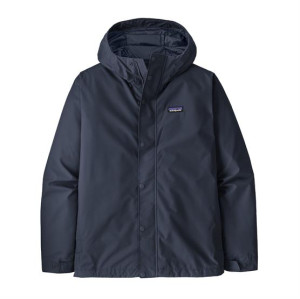 Patagonia Mens Jackson Glacier Rain Jacket, New Navy L