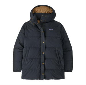 Patagonia Womens Cotton Down Parka, Pitch Blue M