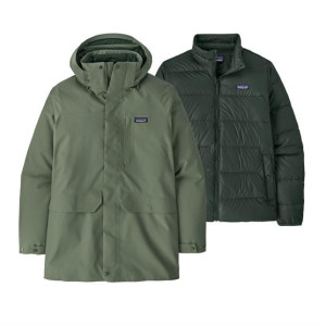 Patagonia Mens Tres 3-in-1 Parka, Old Growth Green XL