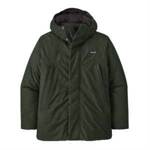 Patagonia Mens Stormshadow Parka, Old Growth Green L