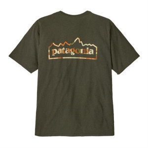 Patagonia Mens Unity Fitz Responsibili-Tee, Basin Green M