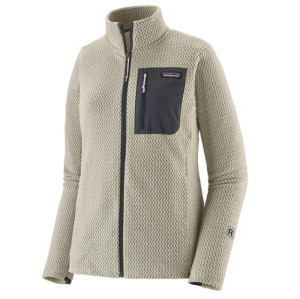 Patagonia Womens R1 Air Jacket, Wool White L