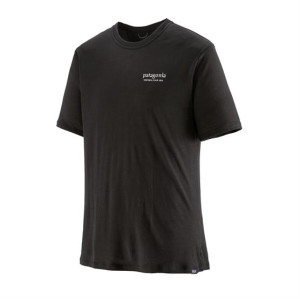 Patagonia Mens Cap Cool Merino Graphic Shirt, Heritage / Black XL