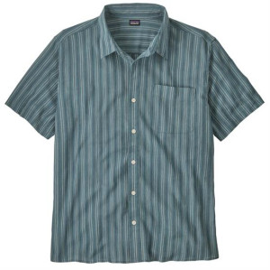 Patagonia Mens A/C Shirt, Lianas / Still Blue XL