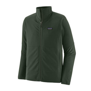 Patagonia Mens R1 TechFace Jacket, Old Growth Green Str. 6