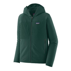 Patagonia Mens R2 TechFace Hoody, Cascade Green M