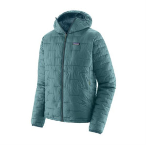 Patagonia Mens Micro Puff Hoody, Wetland Blue XL