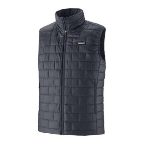 Patagonia Mens Nano Puff Vest, Smolder Blue L
