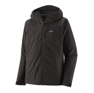 Patagonia Mens Boulder Fork Rain Jacket, Black XL