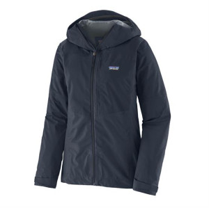 Patagonia Womens Boulder Fork Rain Jacket, Smolder Blue L