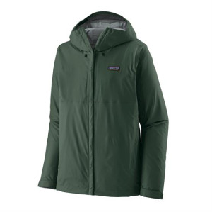 Patagonia Mens Torrentshell 3L Rain Jacket, Old Growth Green M