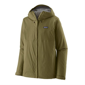 Patagonia Mens Torrentshell 3L Rain Jacket, Tent Green XL