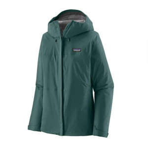 Patagonia Womens Torrentshell 3L Rain Jacket, Cascade Green L