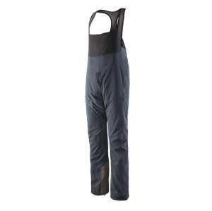 Patagonia Mens Dual Aspect Bibs, Smolder Blue XXL
